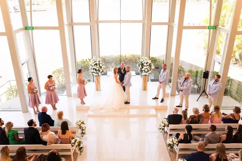 Jake Smith was the marriage celebrant for Jessica & Khan at Intercontinental Sanctuary Cove Resort, Sanctuary Cove, Queensland, and they gave him a five star rating for his wedding celebrant services.