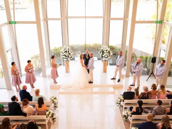 Jake Smith was the marriage celebrant for Jessica & Khan at Intercontinental Sanctuary Cove Resort, Sanctuary Cove, Queensland, and they gave him a five star rating for his wedding celebrant services.