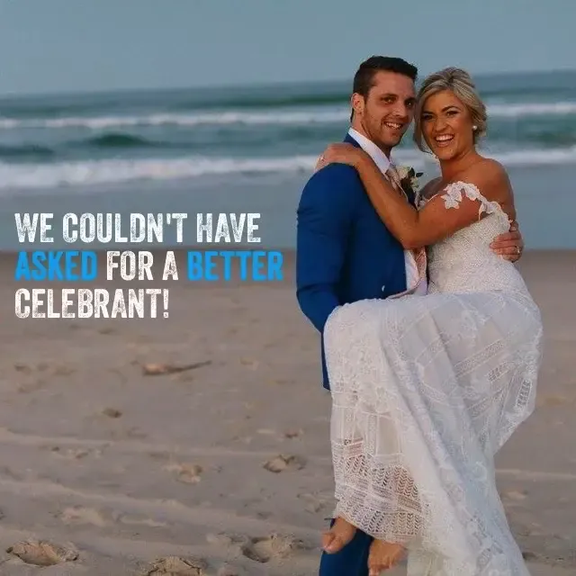 Jake Smith was the marriage celebrant for Callum & Johanna at Sheraton Mirage Resort Gold Coast, Gold Coast, Queensland, and they gave him a five star rating for his wedding celebrant services.