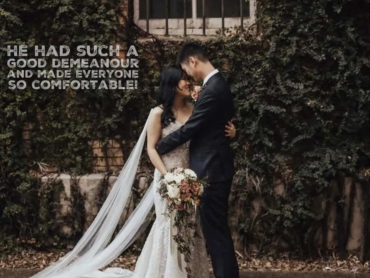 Jake Smith was the marriage celebrant for Christian & Cheryl at The Refinery, Brisbane, Queensland, and they gave him a five star rating for his wedding celebrant services.