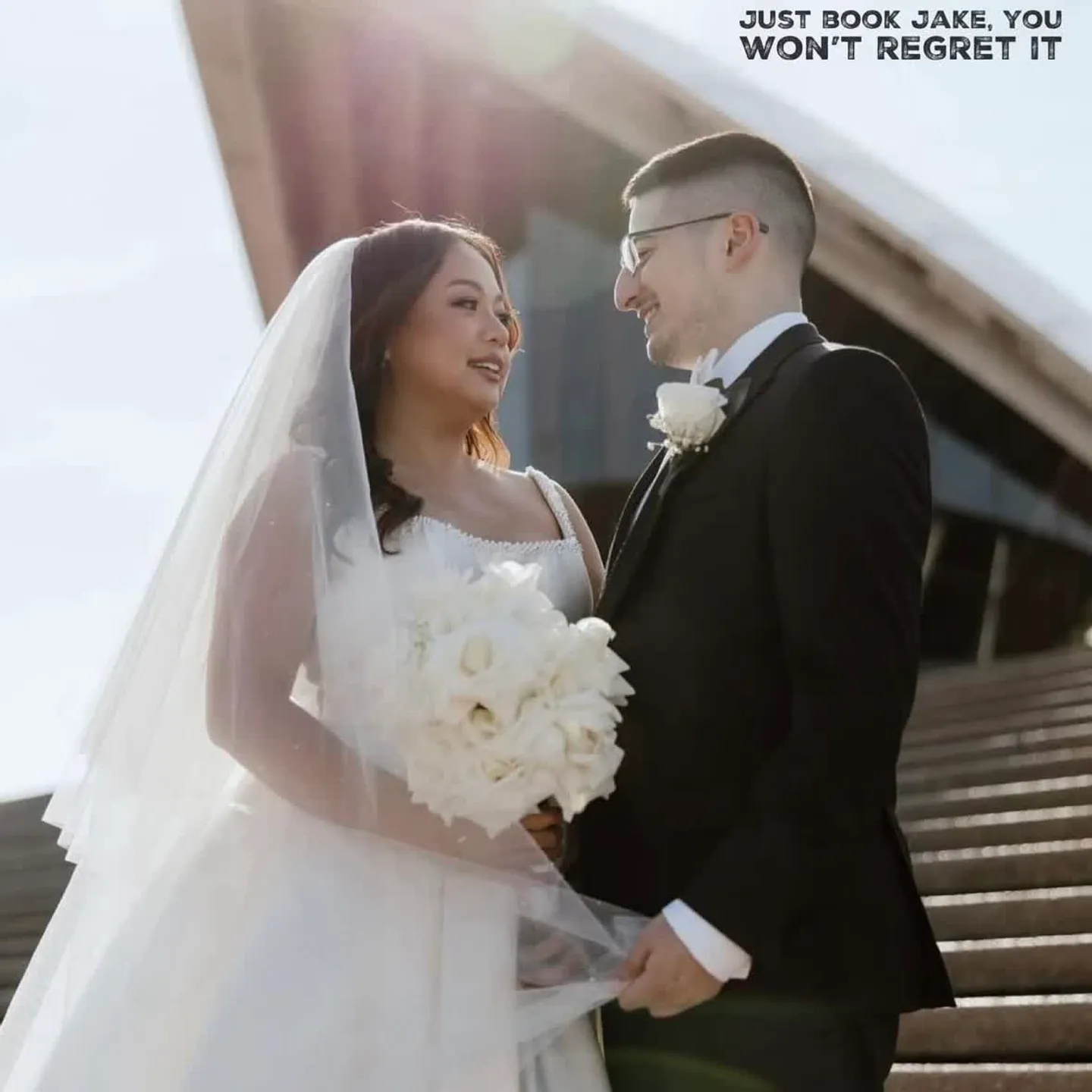 Jake Smith was the marriage celebrant for Katrina & Adam at Lauriston House, Dundas Valley, New South Wales, and they gave him a five star rating for his wedding celebrant services.