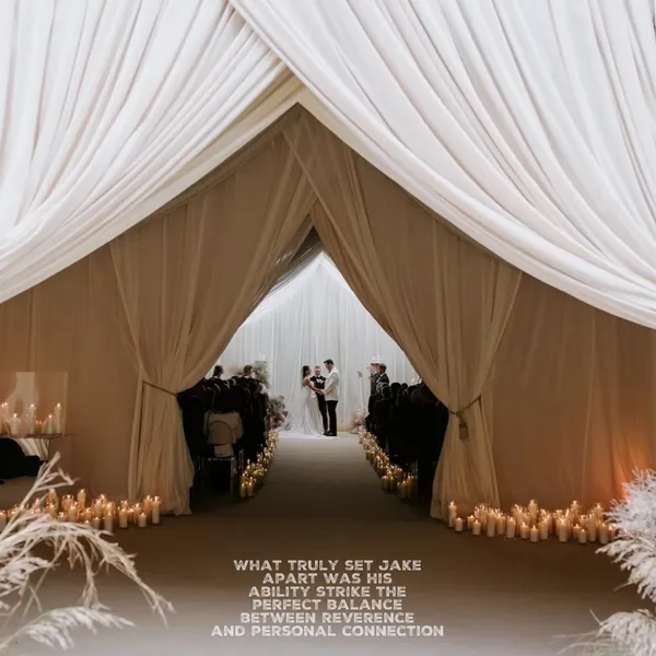 Jake Smith was the marriage celebrant for Nallah & Luke at Mona Farm, Braidwood, New South Wales, and they gave him a five star rating for his wedding celebrant services.