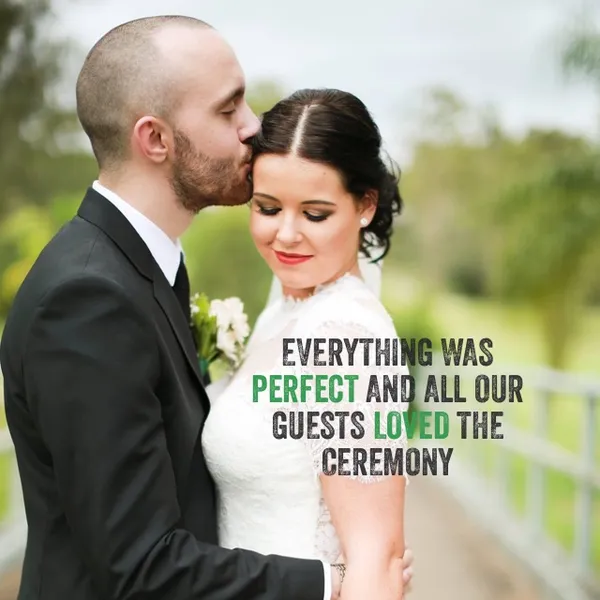 Aaron & Louise (Hillstone Wedding) testimonial