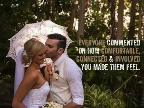 Jake Smith was the marriage celebrant for Aaron & Taleesha at Tamborine Gardens, Mount Tamborine, Queensland, and they gave him a five star rating for his wedding celebrant services.