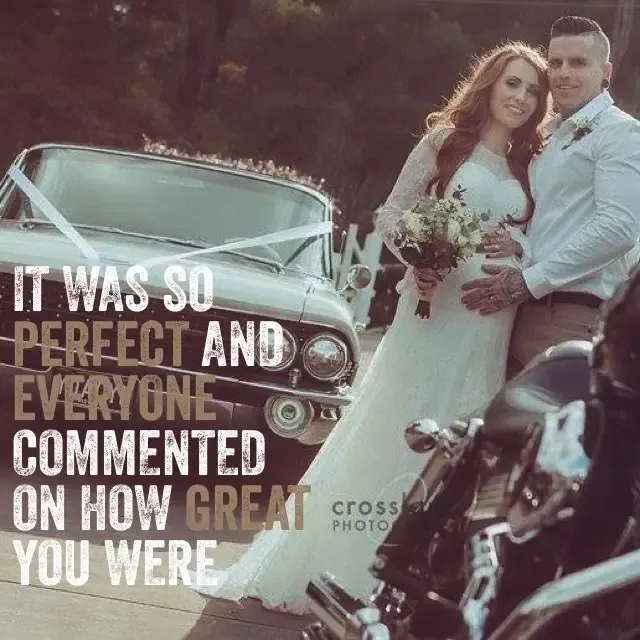 Jake Smith was the marriage celebrant for Alex & Jasmine, and they gave him a five star rating for his wedding celebrant services.