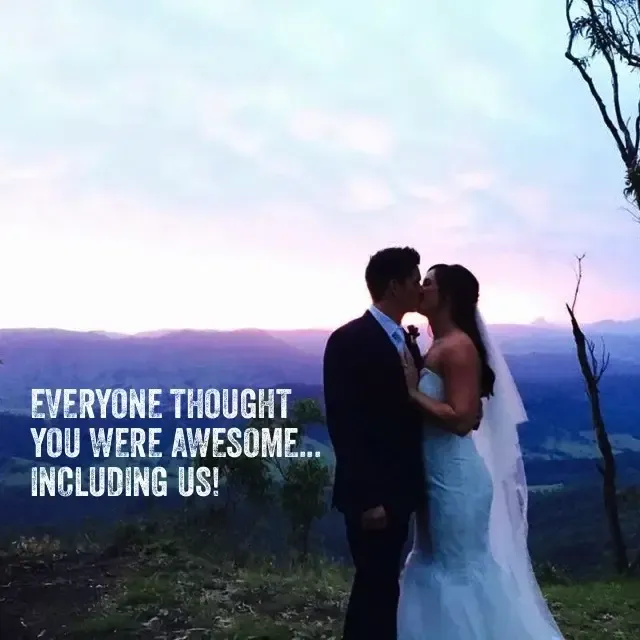 Jake Smith was the marriage celebrant for Alex & Natalie at O'reilly's Rainforest Retreat, Gold Coast, Queensland, and they gave him a five star rating for his wedding celebrant services.