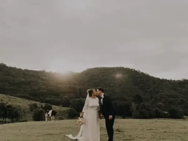Jake Smith was the marriage celebrant for Amanda & Jake at Cowbell Creek, Austinville, Queensland, and they gave him a five star rating for his wedding celebrant services.