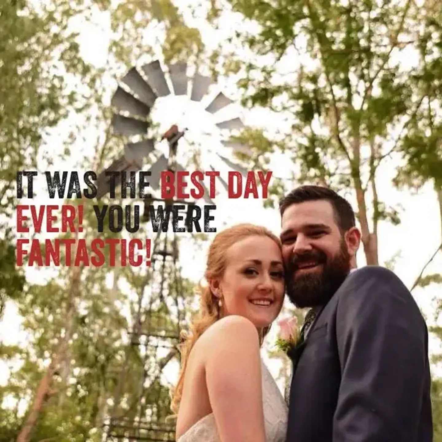 Jake Smith was the marriage celebrant for Anthony & Shelley at Macarthur Park Function Centre, Ipswich, Queensland, and they gave him a five star rating for his wedding celebrant services.