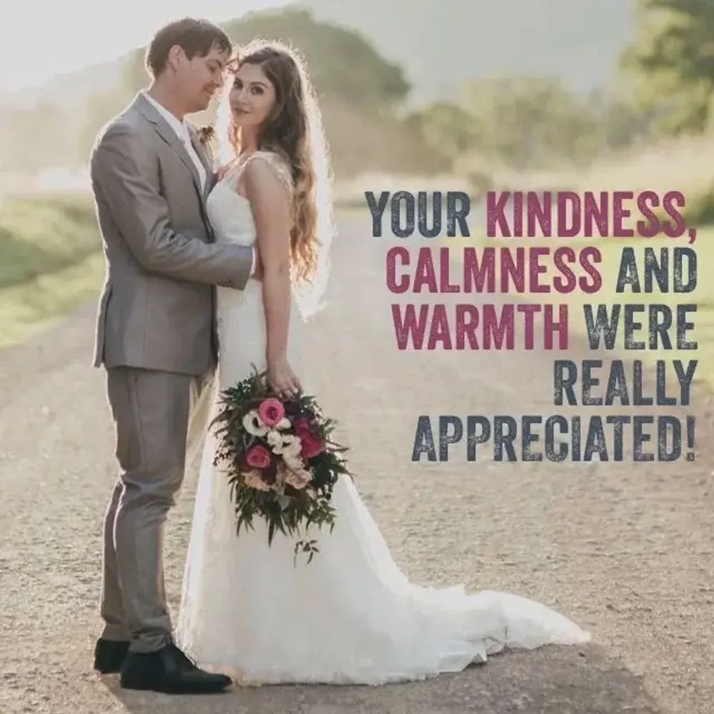 Bo & Charlotte (Obi Obi Hall Wedding) testimonial