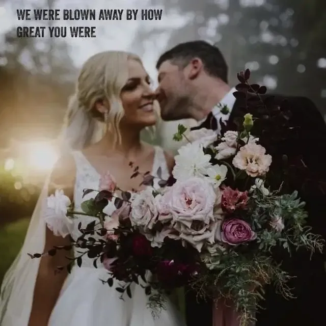 Jake Smith was the marriage celebrant for Brianna & Rod at Gabbinbar, Toowoomba, Queensland, and they gave him a five star rating for his wedding celebrant services.