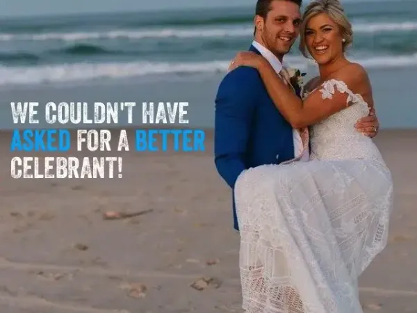 Jake Smith was the marriage celebrant for Callum & Johanna at Sheraton Mirage Resort Gold Coast, Gold Coast, Queensland, and they gave him a five star rating for his wedding celebrant services.