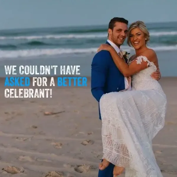 Jake Smith was the marriage celebrant for Callum & Johanna at Sheraton Mirage Resort Gold Coast, Gold Coast, Queensland, and they gave him a five star rating for his wedding celebrant services.