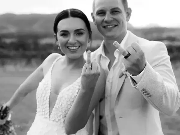 Jake Smith was the marriage celebrant for Charli & Brandon at Kooroomba Vineyards And Lavender Farm, Mount Alford, Queensland, and they gave him a five star rating for his wedding celebrant services.