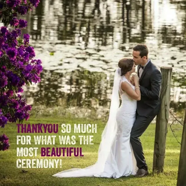 Jake Smith was the marriage celebrant for Chay & Lauren at The Abbey, Cobaki, New South Wales, and they gave him a five star rating for his wedding celebrant services.