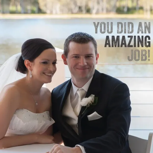 Chris and Hayley testimonial