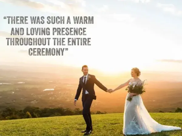 Jake Smith was the marriage celebrant for Craig & Melinda at Cedar Creek Winery, Tamborine Mountain, Queensland, and they gave him a five star rating for his wedding celebrant services.