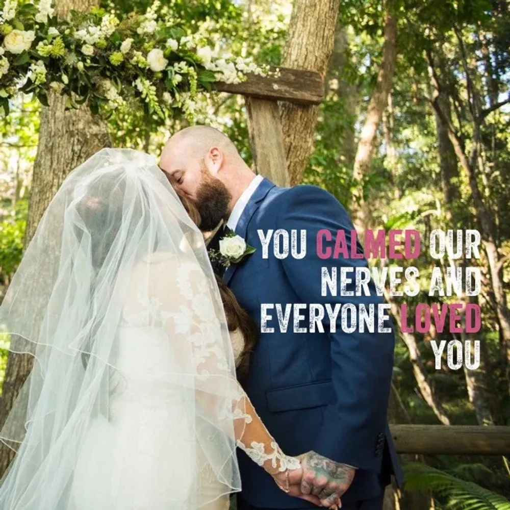 Curtis & Rachelle testimonial