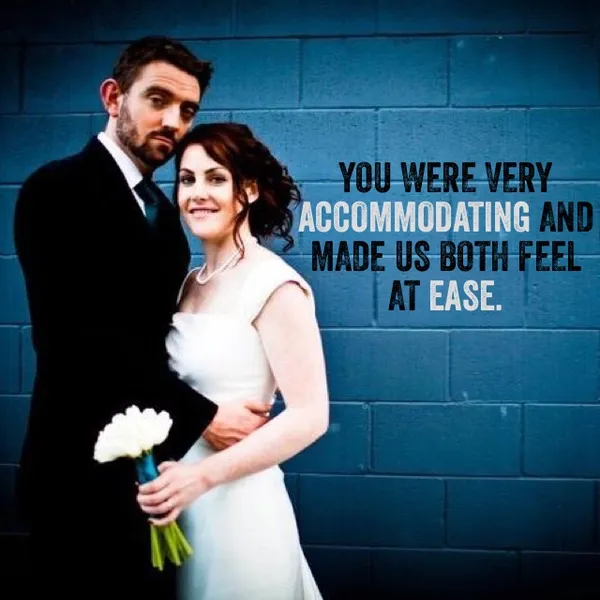 Dayne and Marcia testimonial