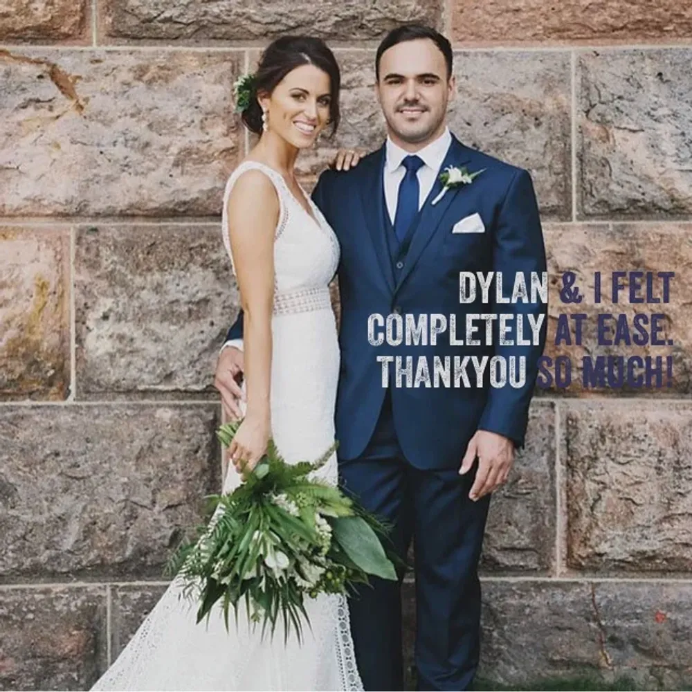 Dylan & Samantha testimonial