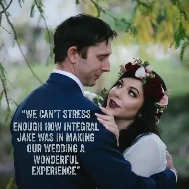 Jake Smith was the marriage celebrant for Dylan & Shakira at Bundaleer Rainforest Gardens, Brookfield, Brisbane, Queensland, and they gave him a five star rating for his wedding celebrant services.