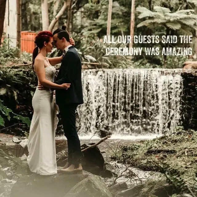 Jake Smith was the marriage celebrant for Emily & Brandon at St Bernards Hotel, Tamborine Mountain, Queensland, and they gave him a five star rating for his wedding celebrant services.