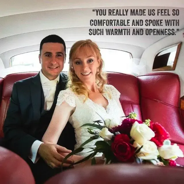 Jake Smith was the marriage celebrant for Gian & Megan at Quat Quatta, Melbourne, Victoria, and they gave him a five star rating for his wedding celebrant services.