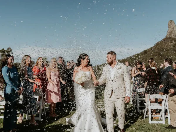 Jake Smith was the marriage celebrant for Chantelle & Kyle at Glass House Country Weddings, Sunshine Coast Hinterland, Queensland, and they gave him a five star rating for his wedding celebrant services.