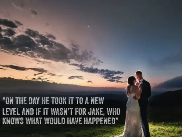 Jake Smith was the marriage celebrant for Grant & Anita at O'reilly's Rainforest Retreat, Gold Coast, Queensland, and they gave him a five star rating for his wedding celebrant services.