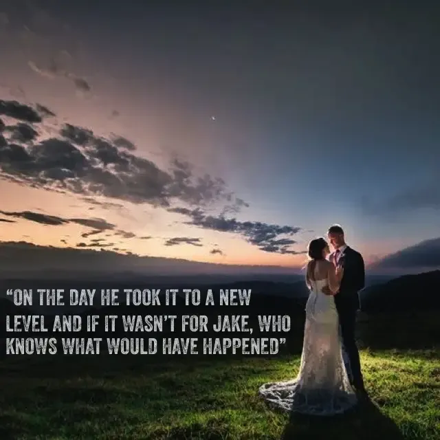 Jake Smith was the marriage celebrant for Grant & Anita at O'reilly's Rainforest Retreat, Gold Coast, Queensland, and they gave him a five star rating for his wedding celebrant services.
