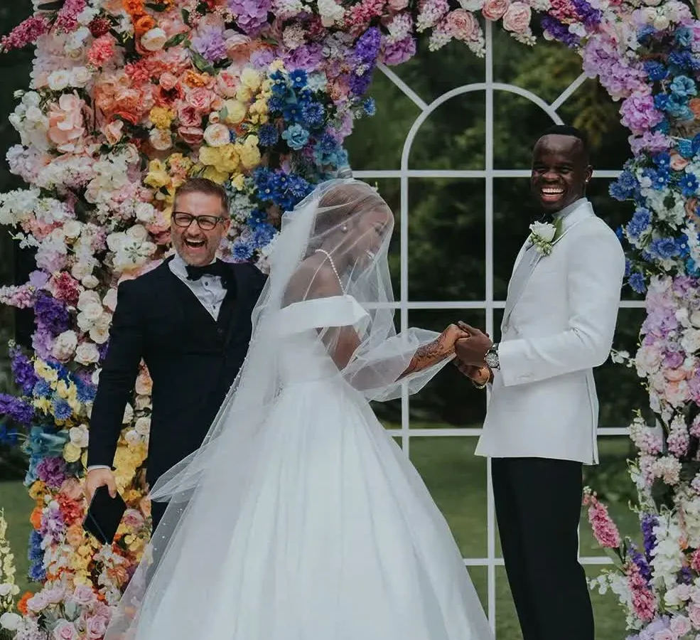 Jake Smith — wedding celebrant leading a ceremony