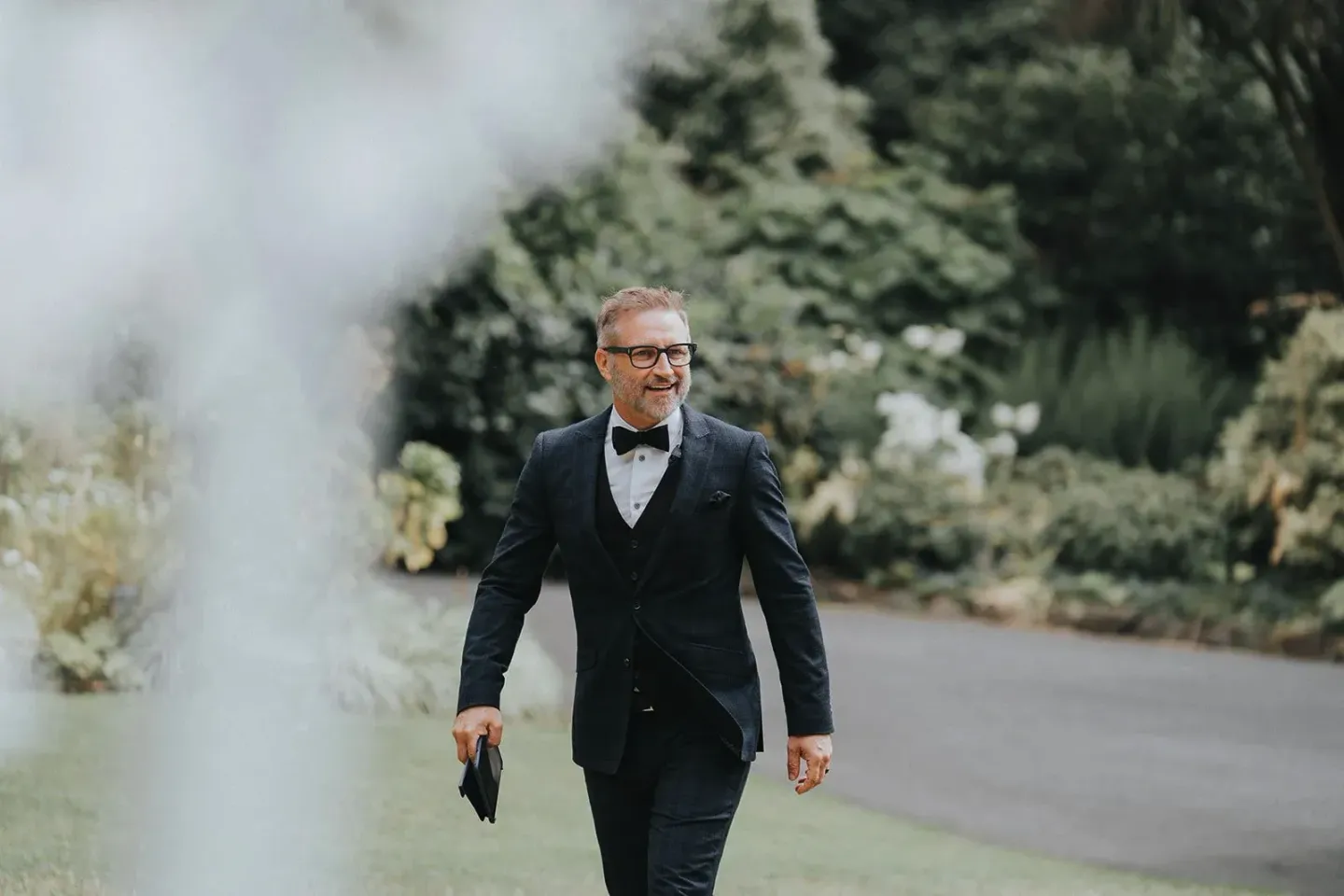 Jake hosting as Master of Ceremonies