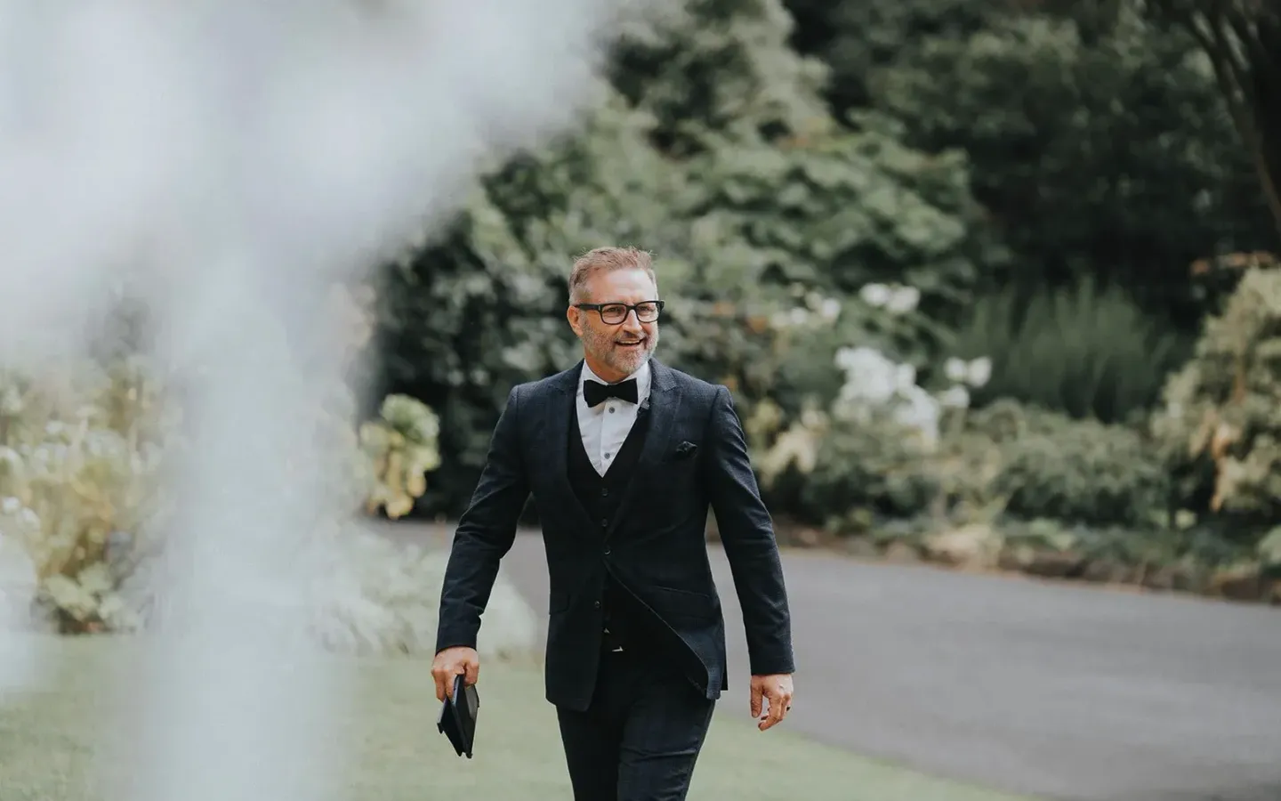 Jake hosting as Master of Ceremonies