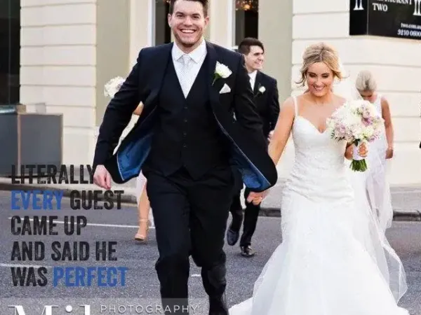 Jake Smith was the marriage celebrant for James & Justine at Stamford Plaza Brisbane, Brisbane, Queensland, and they gave him a five star rating for his wedding celebrant services.