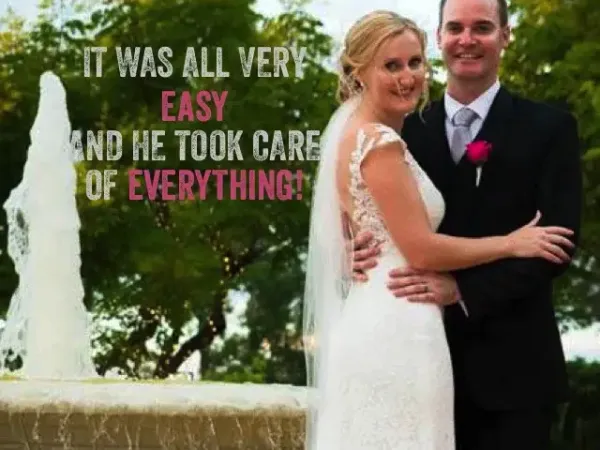 Jake Smith was the marriage celebrant for Jeff & Pauline at Intercontinental Sanctuary Cove Resort, Gold Coast, Queensland, and they gave him a five star rating for his wedding celebrant services.