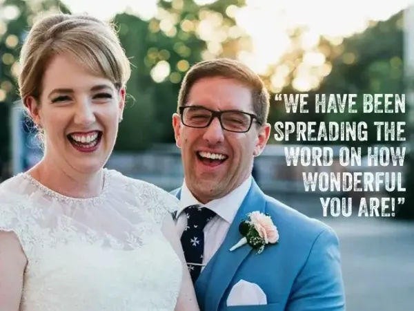 Jake Smith was the marriage celebrant for John & Keira at High Church, Fortitude Valley, Queensland, and they gave him a five star rating for his wedding celebrant services.