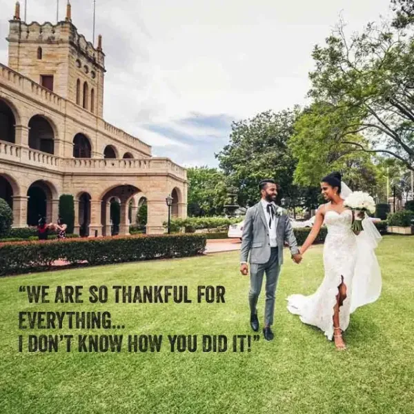 Jake Smith was the marriage celebrant for Josh & Malinka at Curzon Hall, Marsfield, New South Wales, and they gave him a five star rating for his wedding celebrant services.