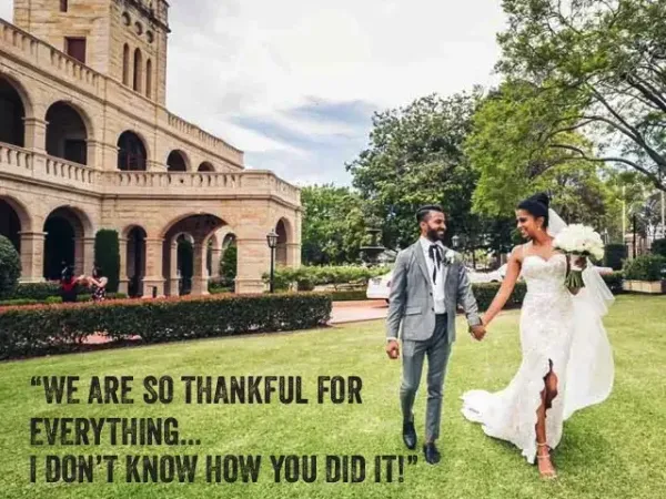 Jake Smith was the marriage celebrant for Josh & Malinka at Curzon Hall, Marsfield, New South Wales, and they gave him a five star rating for his wedding celebrant services.