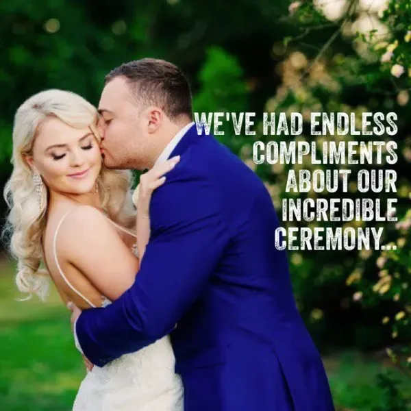 Justin & Courtney testimonial