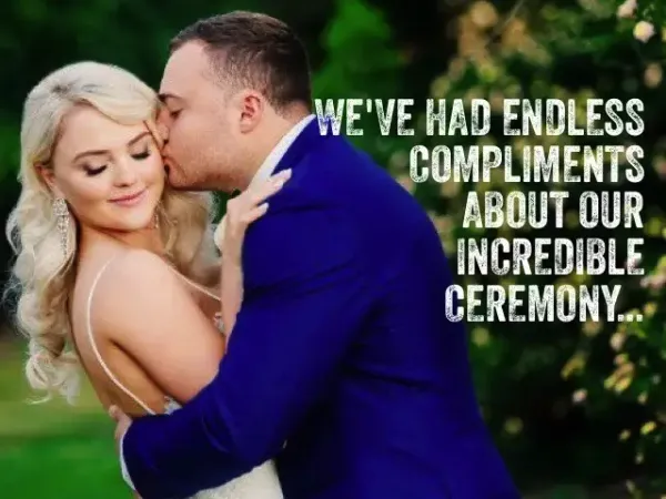 Jake Smith was the marriage celebrant for Justin & Courtney at Gabbinbar, Toowoomba, Queensland, and they gave him a five star rating for his wedding celebrant services.