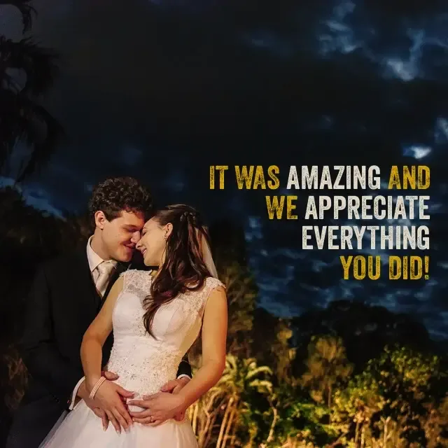 Jake Smith was the marriage celebrant for Khalan & Emily at Cherbon Waters, Burbank, Queensland, and they gave him a five star rating for his wedding celebrant services.