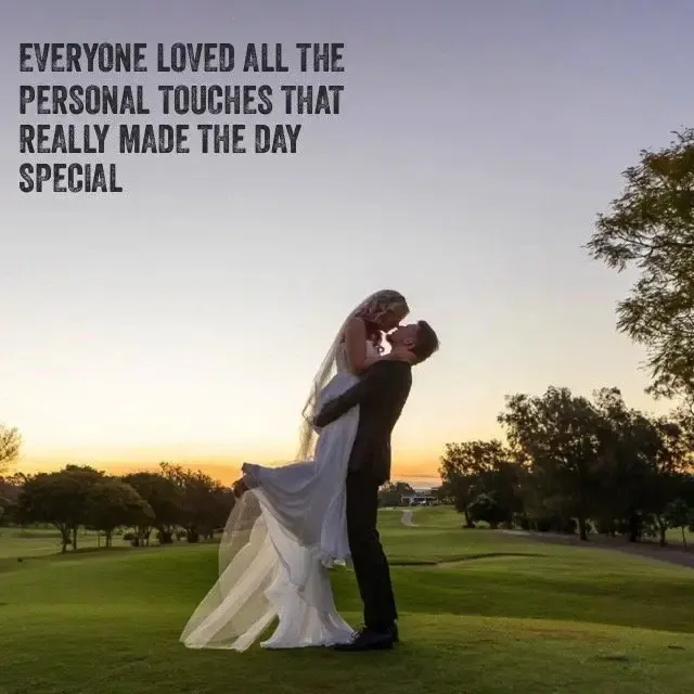 Jake Smith was the marriage celebrant for Luke & Becky at Indooroopilly Golf Club, Brisbane, Queensland, and they gave him a five star rating for his wedding celebrant services.