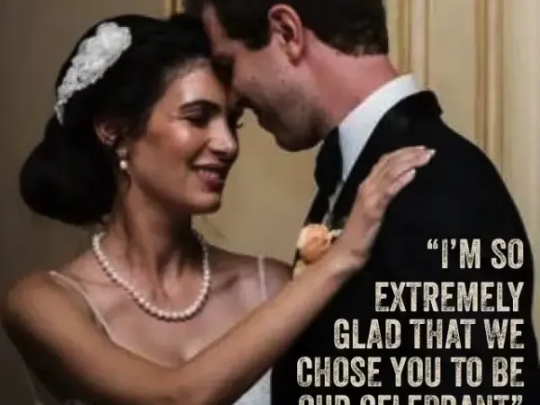 Jake Smith was the marriage celebrant for Mark & Emma at Ripponlea Estate, Melbourne, Victoria, and they gave him a five star rating for his wedding celebrant services.