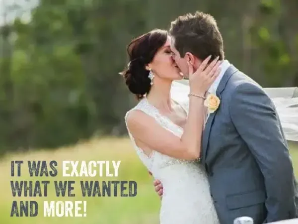 Jake Smith was the marriage celebrant for Mark & Odelia at Sirromet Wines, Mount Cotton, Queensland, and they gave him a five star rating for his wedding celebrant services.