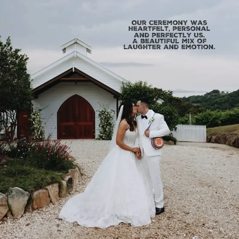 Jake Smith was the marriage celebrant for Taylor & Milan at Summergrove Estate, Carool, New South Wales, and they gave him a five star rating for his wedding celebrant services.