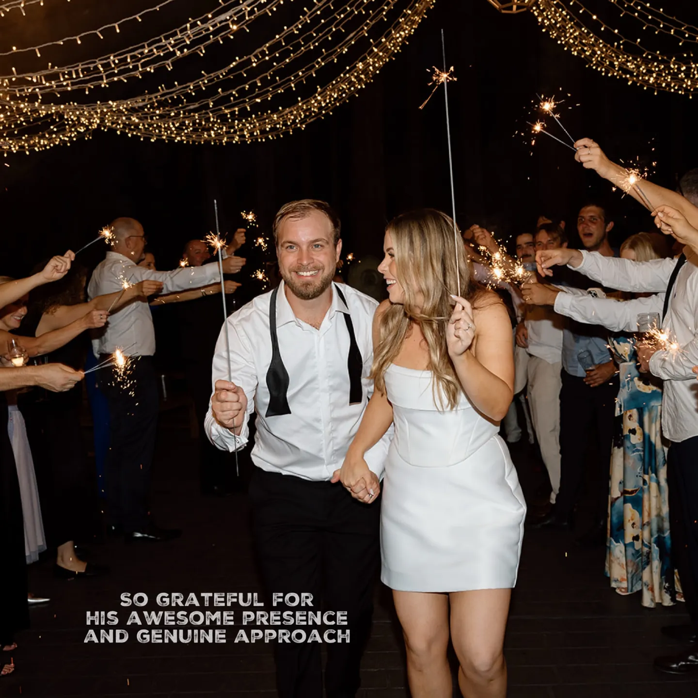 Jake Smith was the marriage celebrant for Larissa & Cam at Kantara House, Green Point, New South Wales, and they gave him a five star rating for his wedding celebrant services.