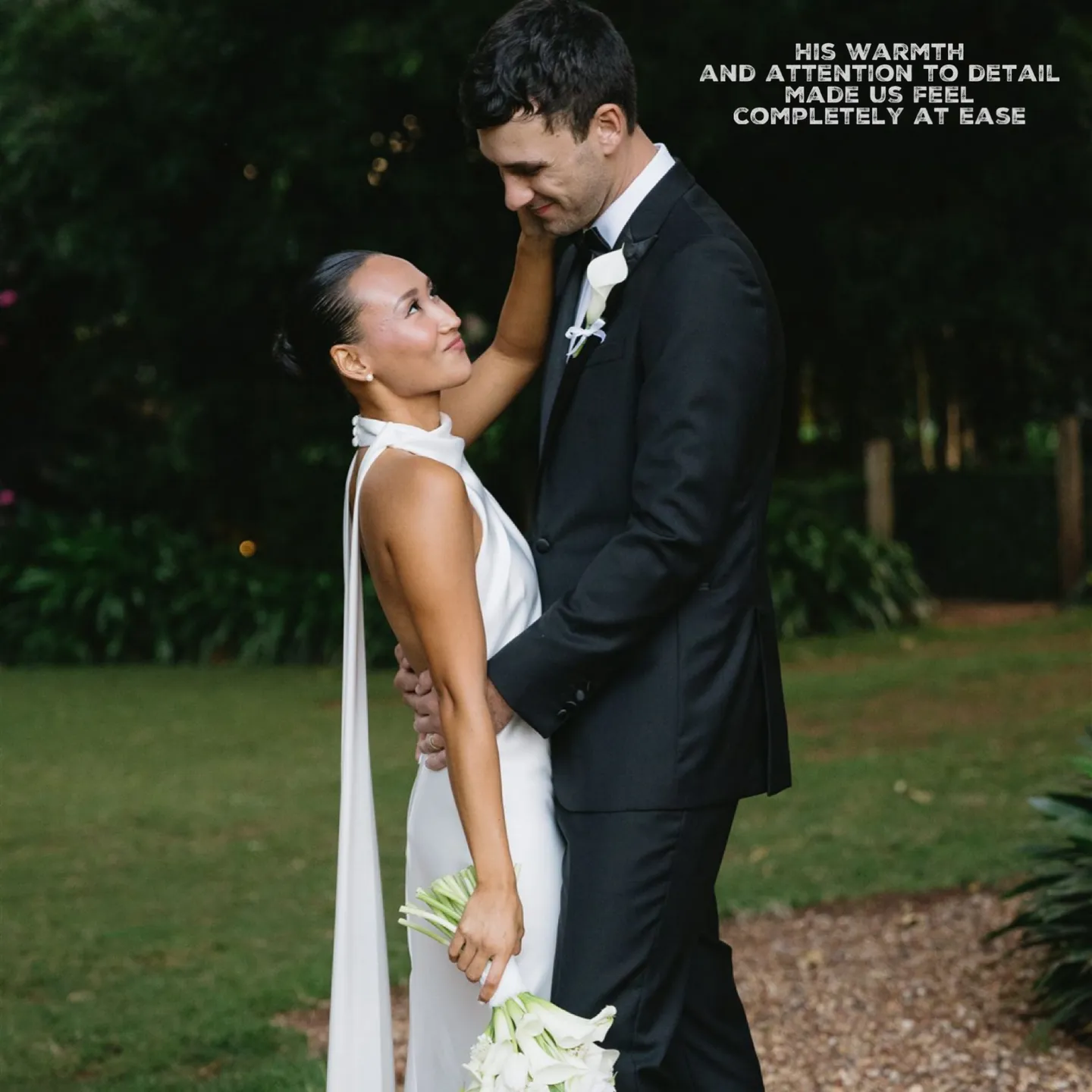 Jake Smith was the marriage celebrant for Jenna & Mitch at Gabbinbar, Toowoomba, Queensland, and they gave him a five star rating for his wedding celebrant services.