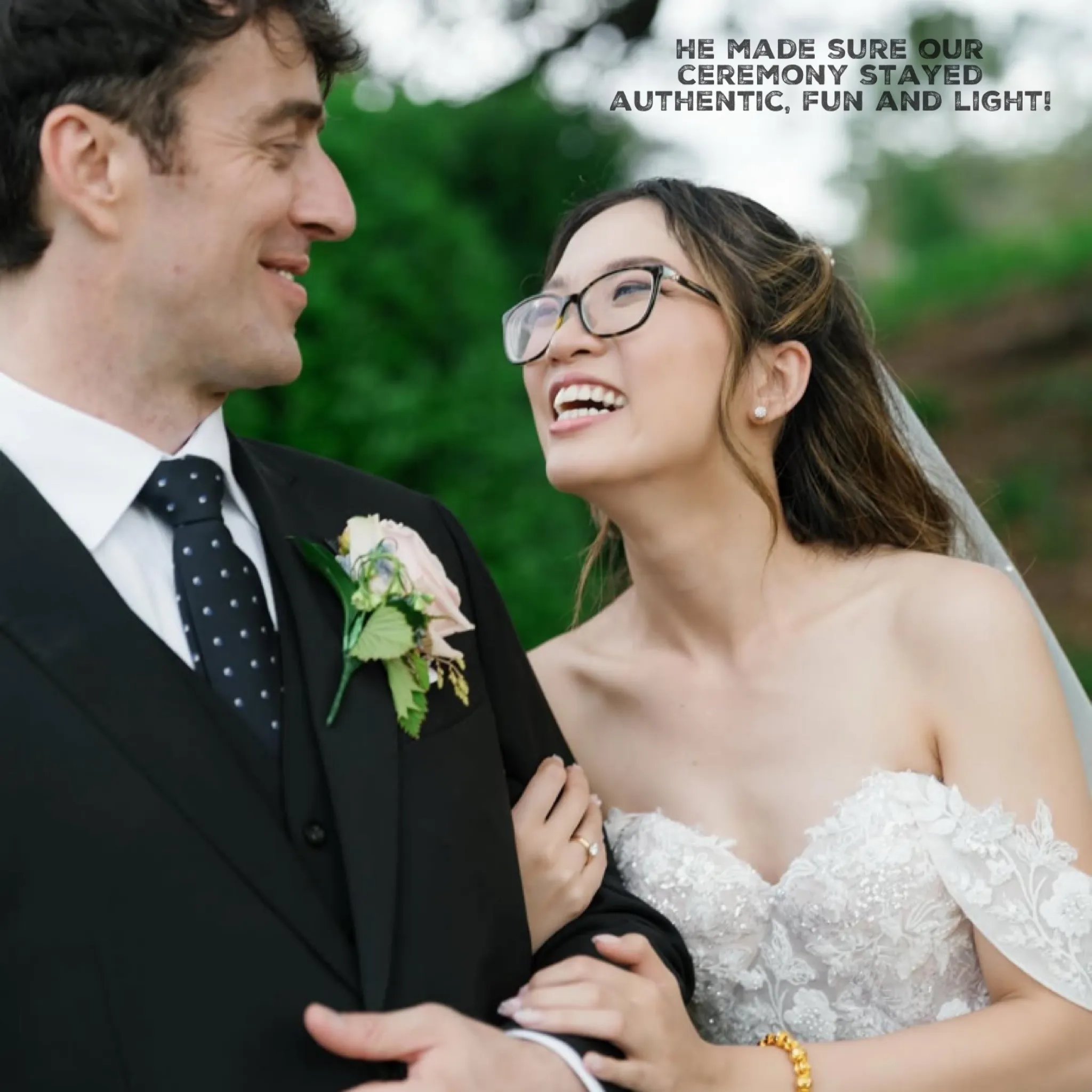 Jake Smith was the marriage celebrant for Yean & Aleks at Indooroopilly Golf Club, Indooroopilly, Queensland, and they gave him a five star rating for his wedding celebrant services.