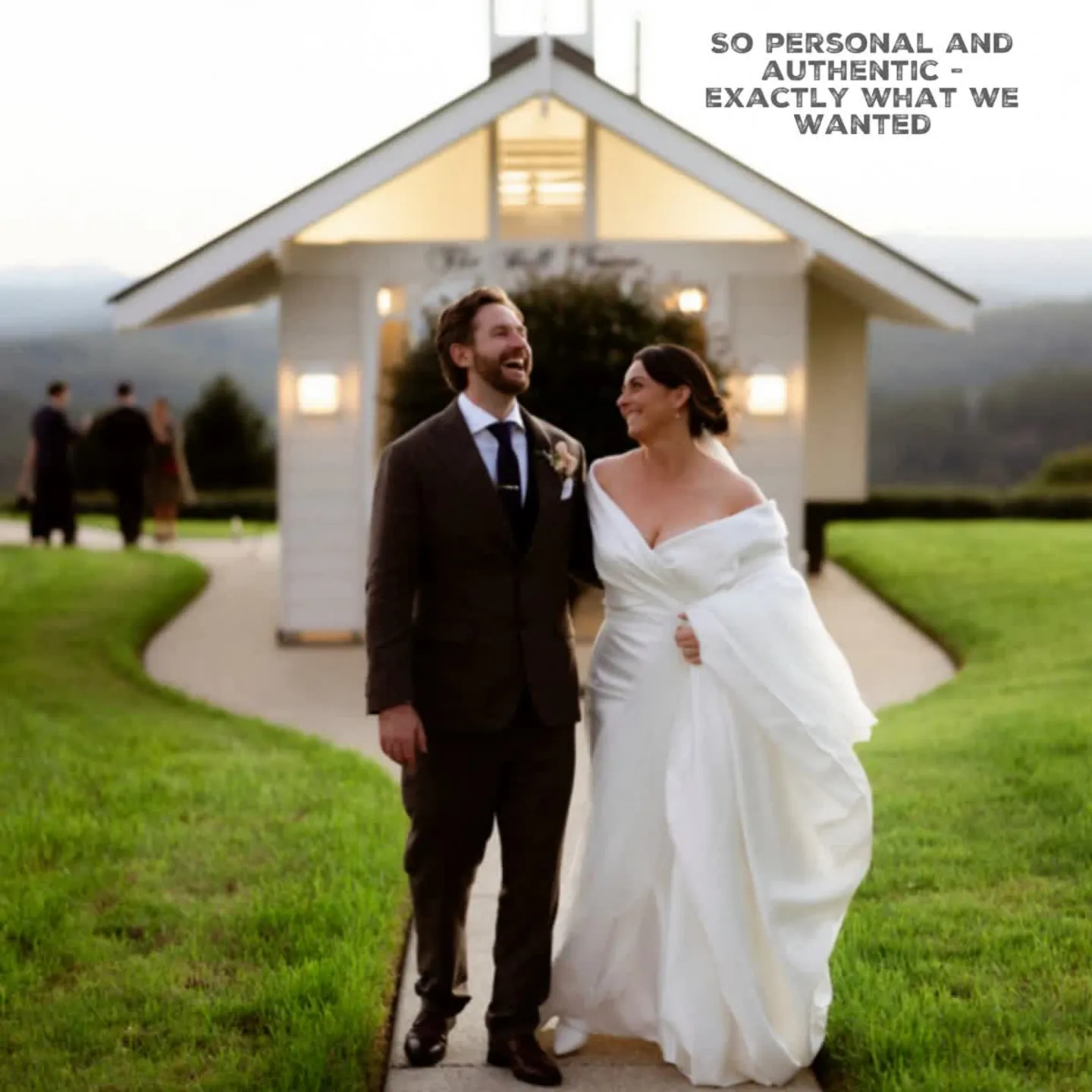 Jake Smith was the marriage celebrant for Billy & Siobhan at The Old Dairy, Maleny, Queensland, and they gave him a five star rating for his wedding celebrant services.