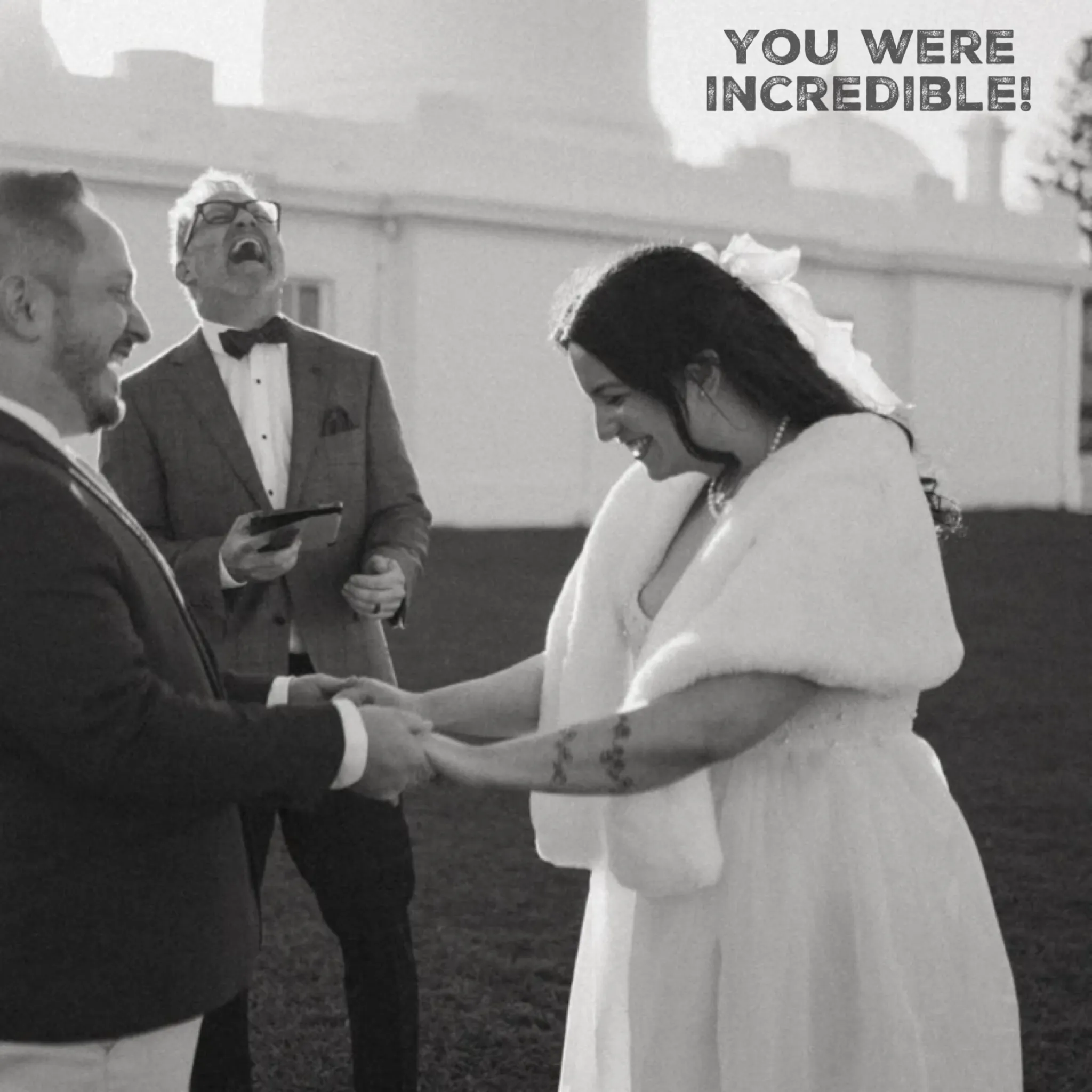 Jake Smith was the marriage celebrant for Emma & James at Macquarie Lighthouse, Vaucluse, New South Wales, and they gave him a five star rating for his wedding celebrant services.