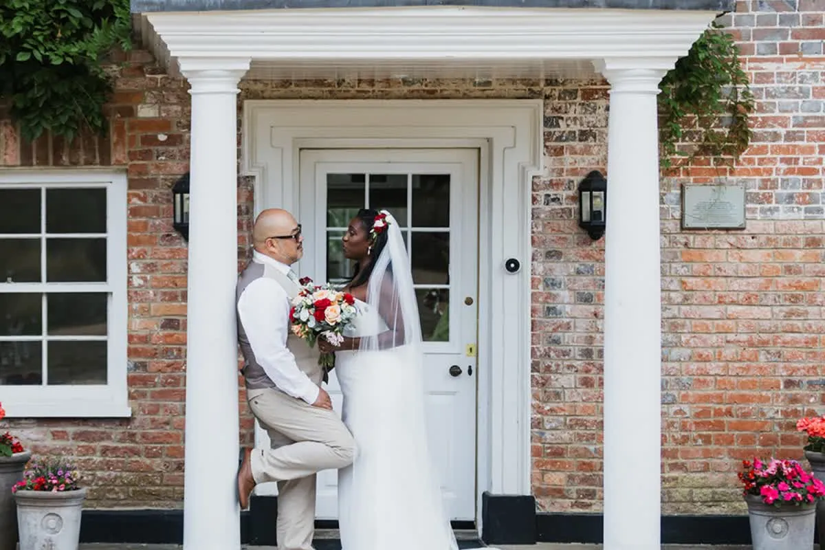 a wedding at syrencot house led by Married by Jake an Australian Christian celebrant who travels